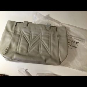 Beautiful Miche purse cover—Celine. Dove gray.
